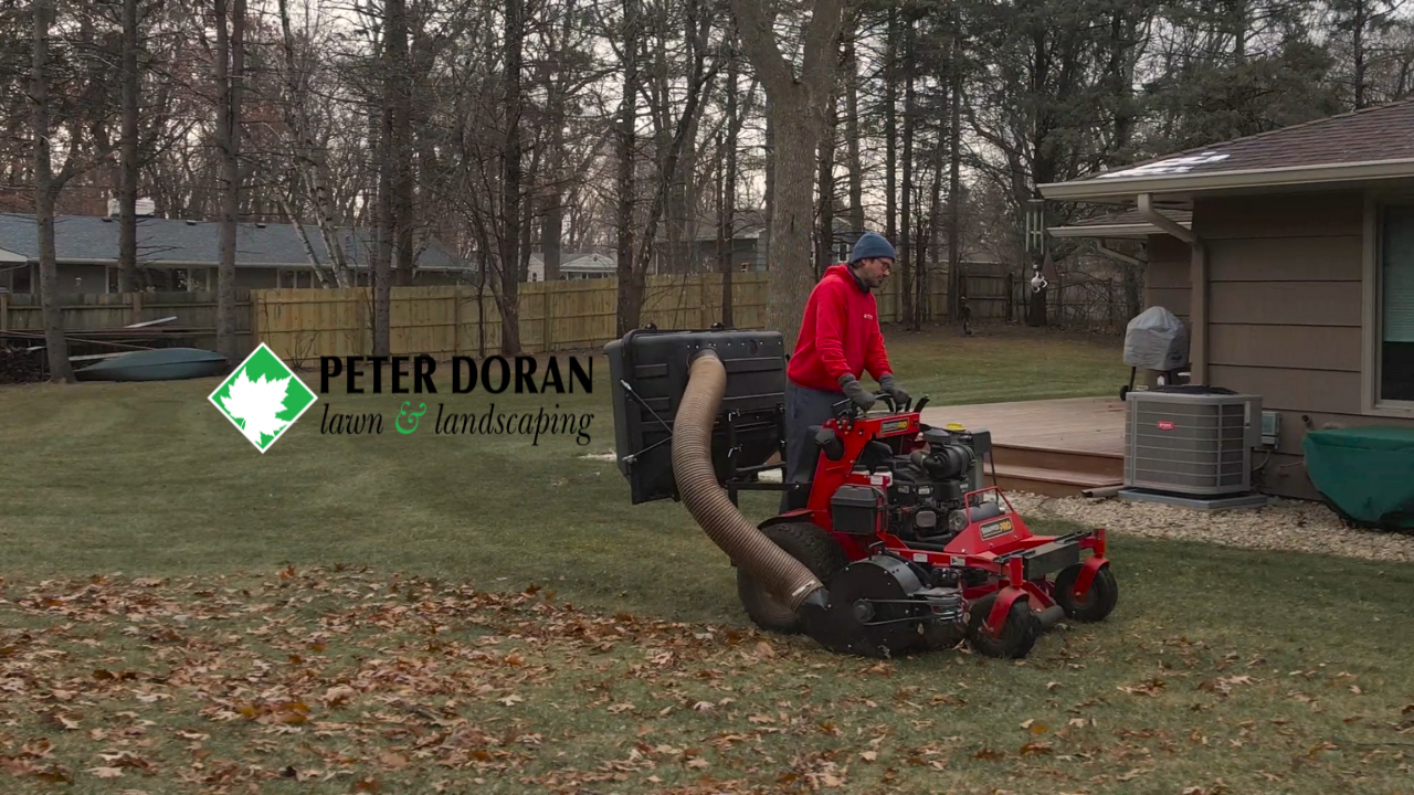 Minneapolis leaf removal timing