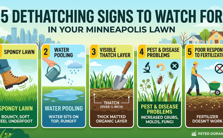 lawn dethatching signs