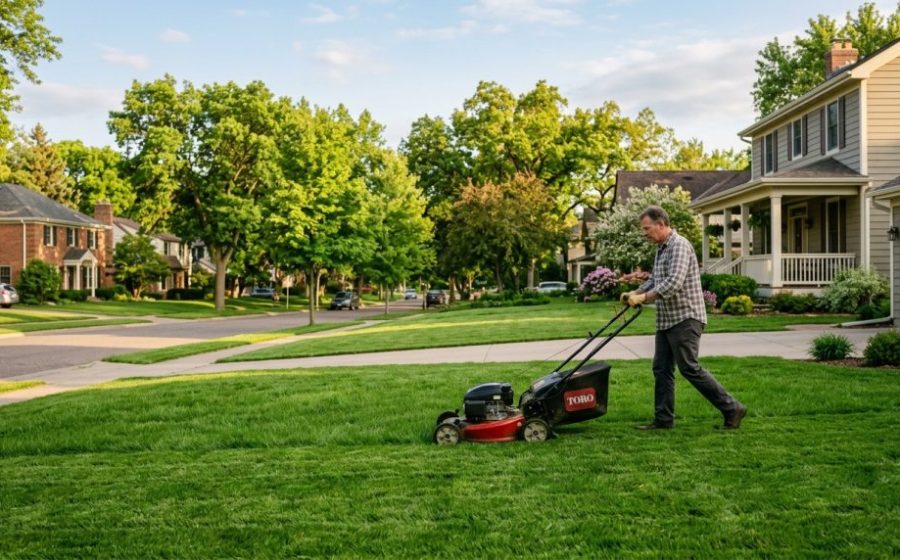 best time to mow lawn minneapolis
