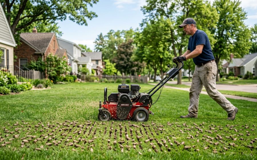 lawn aeration minneapolis