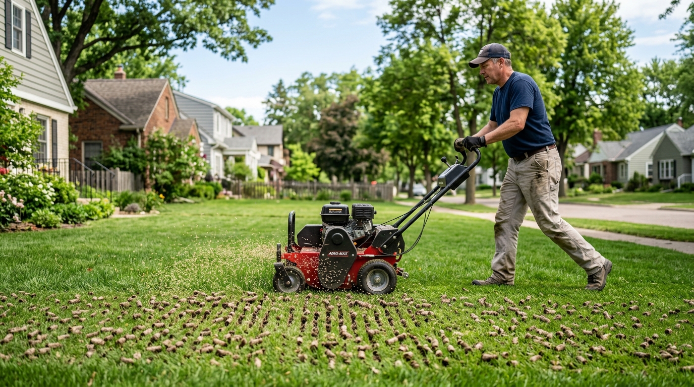 lawn aeration minneapolis