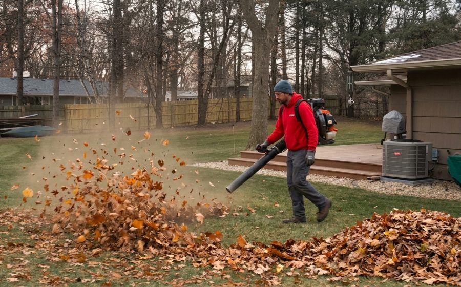 fall leaf clean up near me